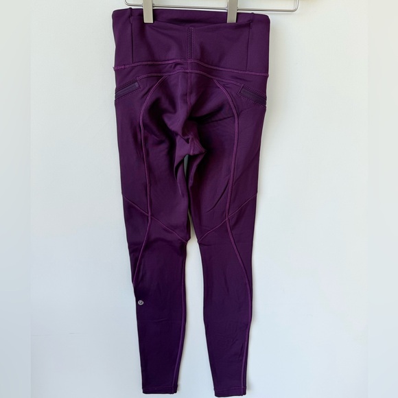 Lululemon Purple Full Length Leggings size 4 - Picture 2 of 4